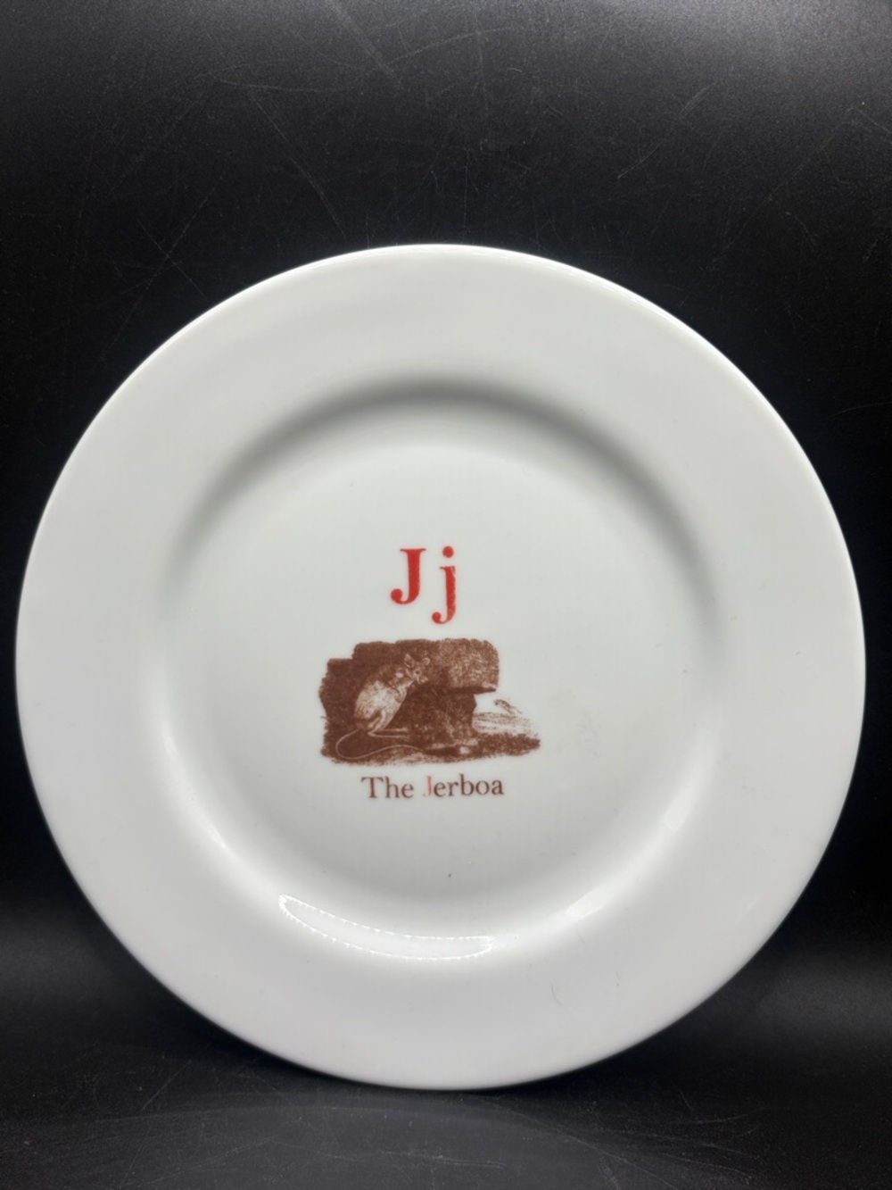 Atelier Daguerre Jerboa Graphic Porcelain Plate Dish Tableware Dinnerware Home